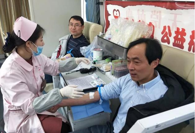 携手长淮社区，合肥康安医院开展义务献血活动！