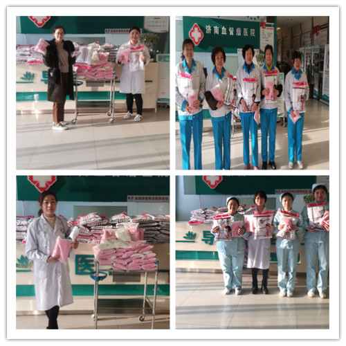 庆祝三八妇女节，济南血管瘤医院举办拔河比赛