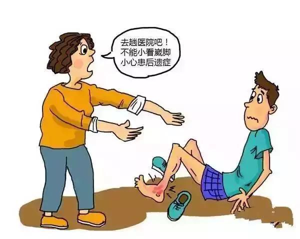 崴脚不当回事？小心遗憾终生！（附踝关节康复训练图）