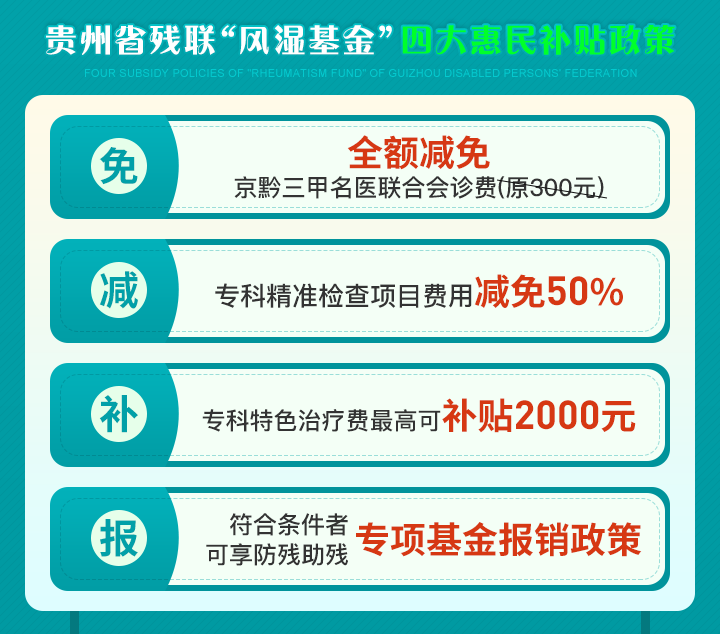 四大惠民**