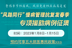 “风路同行”慢病管理抗复发春季专项援助病例征集