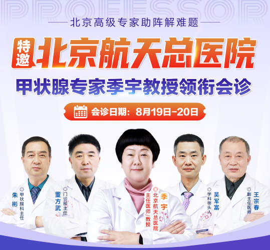 【原医师节】正规名医携手助力甲状腺健康，0元会诊号抢先约！