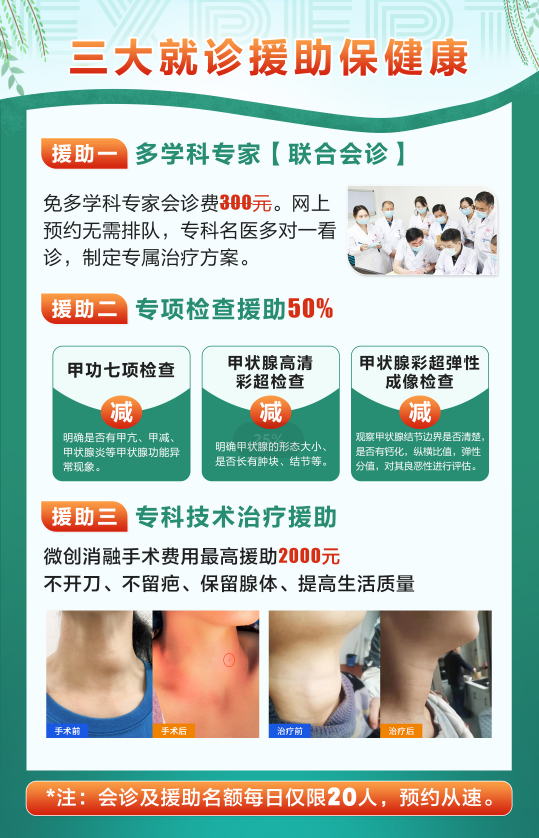 北京专业甲状腺科教授联合会诊助力“腺康”！