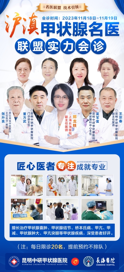 入冬后甲状腺疾病反复？0元约上海甲状腺医生会诊号看看，每天20个，赶快约！