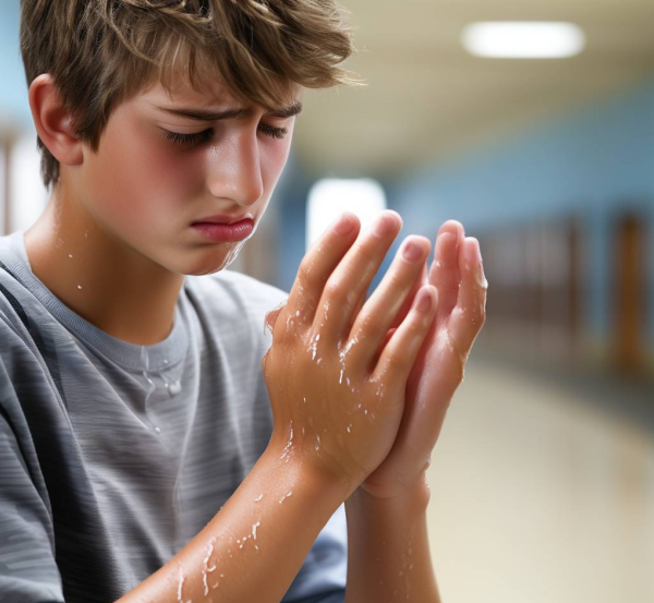 青少年手出汗怎么治疗？肾合胶囊揭秘“掌中汗海”之谜