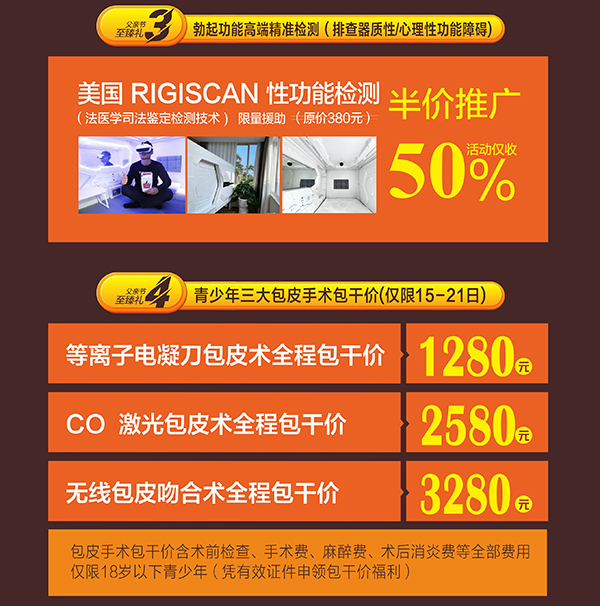 蘭州隴大醫(yī)院-【父親節(jié)·年中健康盛典】 男人少有的節(jié)日，四大健康福利????全城鉅獻(xiàn)：