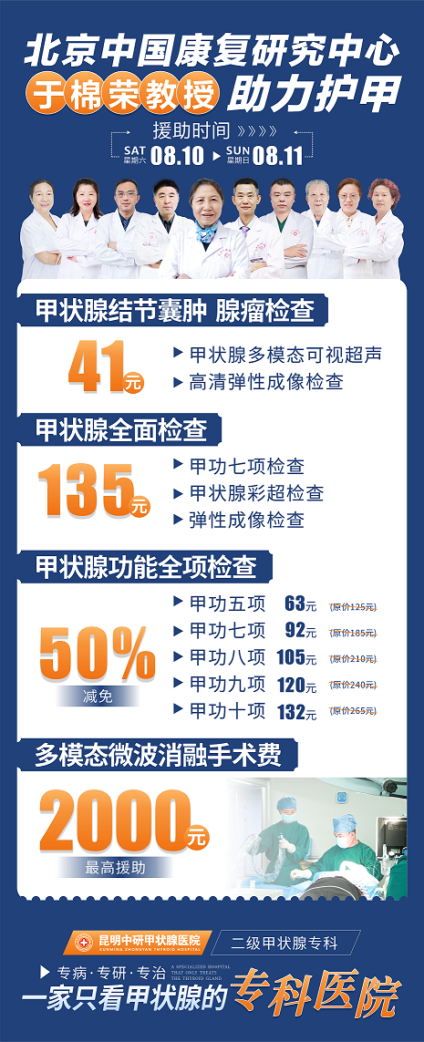 【重磅消息】暑期特邀北京-康复研究中心于棉荣教授领衔开展多学科联合会诊援助活动！