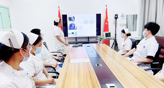 加强培训！提升能力！我院护理部开展心电监护仪使用培训