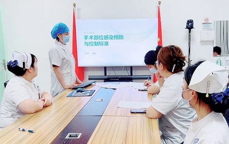 筑牢医疗靠谱防线丨我院开展手术部位感染预防与控制标准培训