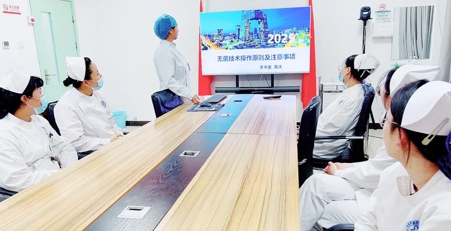 夯实基础，筑牢防线丨我院开展无菌技术作原则及注意事项专题培训