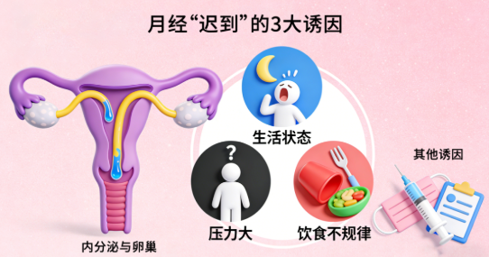 壓力大月經(jīng)不來怎么辦